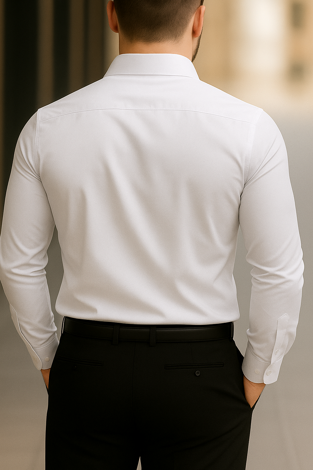 Solid Formal Shirts For Mens - White & Grey - Pack Of 2 Shirts